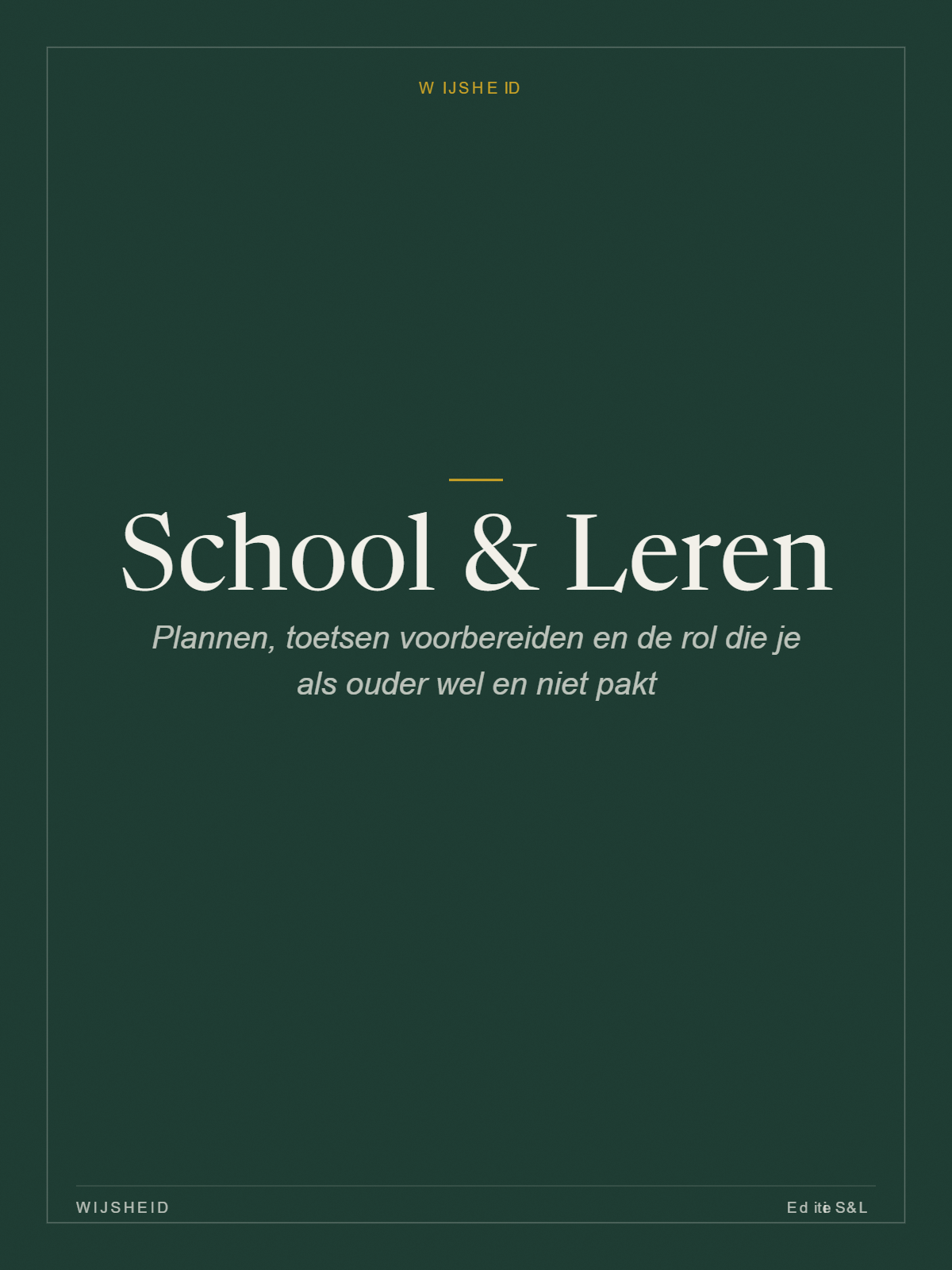 School & Leren - Complete Set