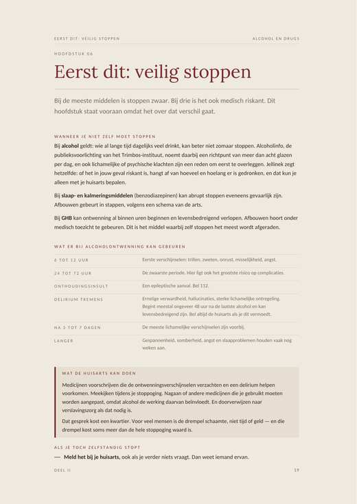 Voorbeeldpagina 3 uit Alcohol & Drugs