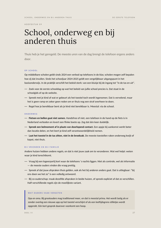 Voorbeeldpagina 3 uit De eerste telefoon