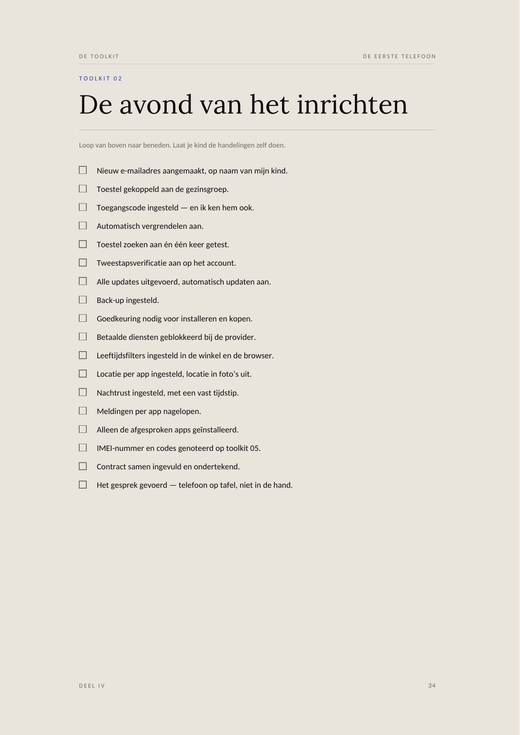 Voorbeeldpagina 4 uit De eerste telefoon