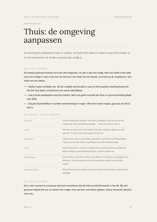 Voorbeeldpagina 2 uit Overprikkeling herkennen en verlichten
