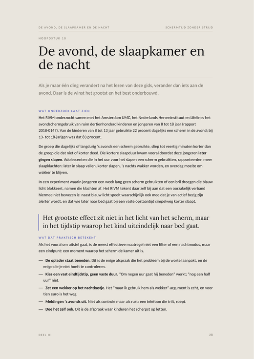 Voorbeeldpagina 3 uit Schermtijd zonder strijd