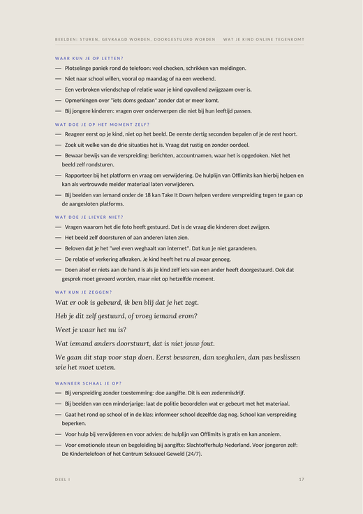 Voorbeeldpagina 2 uit Wat je kind online tegenkomt