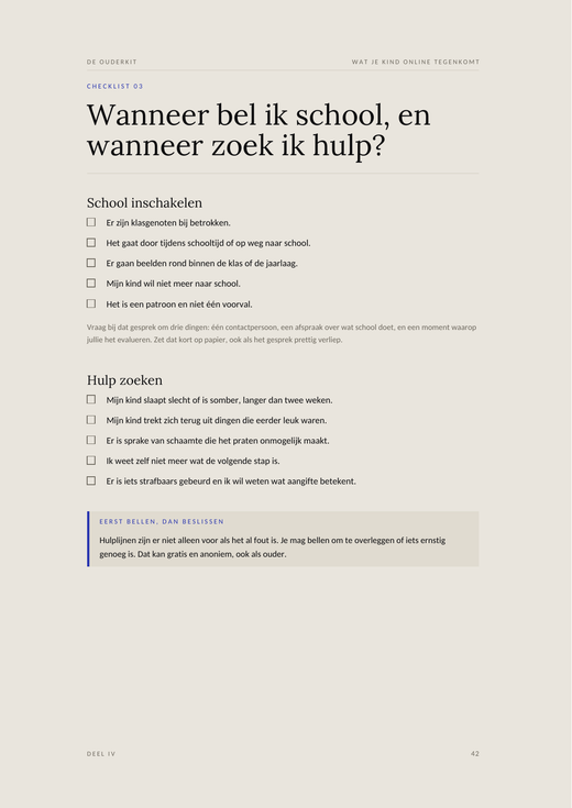 Voorbeeldpagina 4 uit Wat je kind online tegenkomt