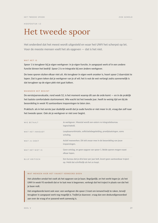 Voorbeeldpagina 4 uit Ziek gemeld: de komende twee jaar